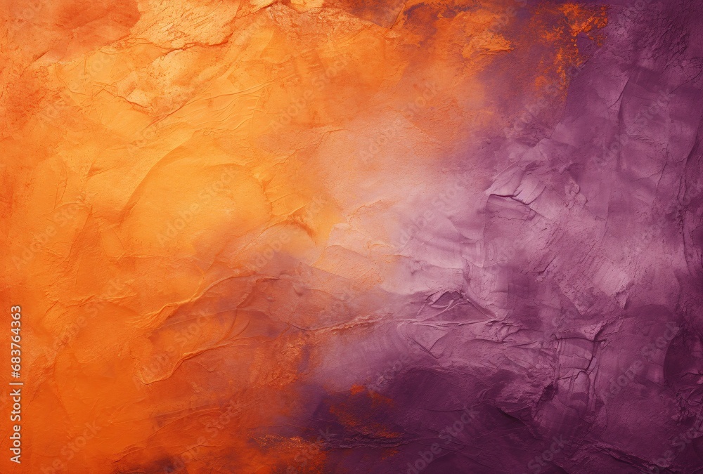 an orange and purple abstract textured background, light bronze and dark amber, dark orange and light amber