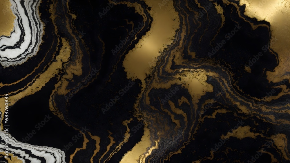 Closeup of abstract black and gold texture background.. Watercolor art paint on canvas. Closeup of abstract black and gold texture background.. Watercolor art paint on canvas.