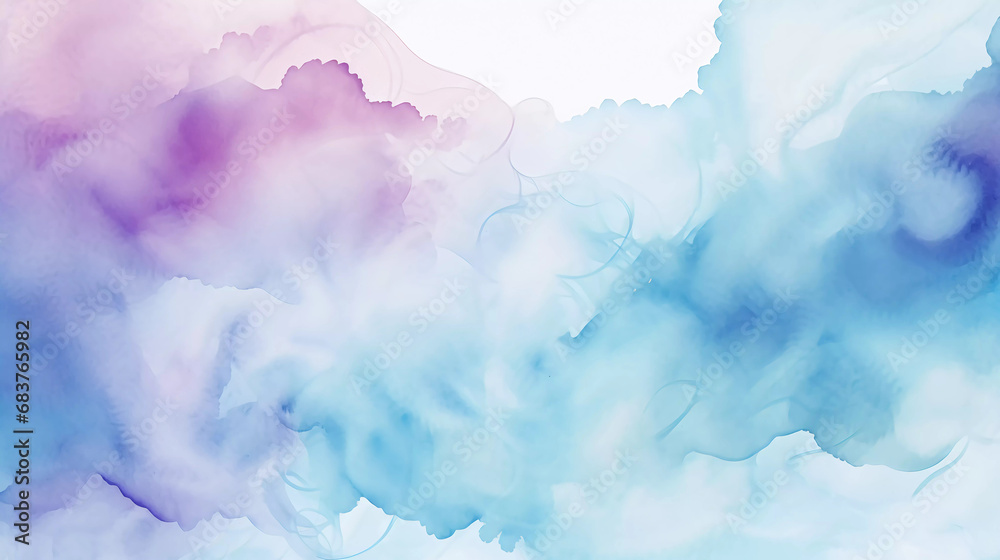 Watercolor abstract design for background of wedding