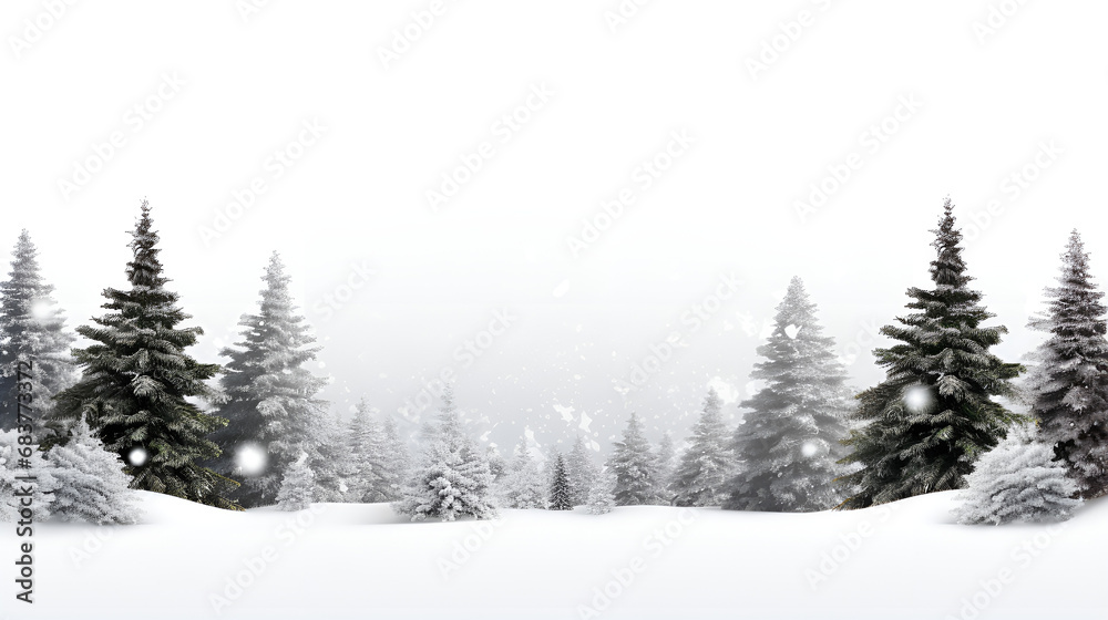 winter landscape with trees,winter forest with snow,snow covered trees,Enchanting Winter Wonderland: A Forest Blanketed in Snow,Nature's Elegance: Snow-Covered Trees in a Winter Forest