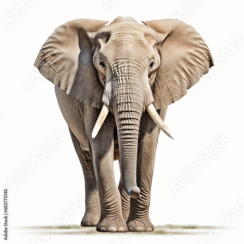 Elephant on Plain