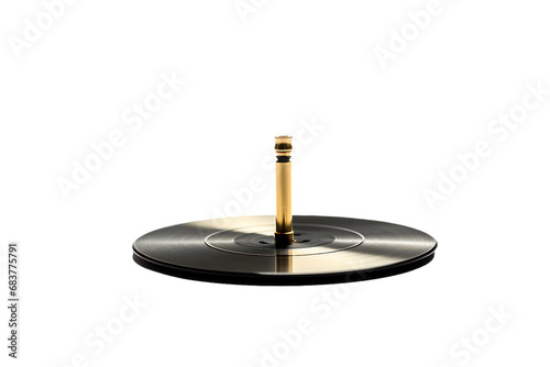 Gramophone Player Needle View Isolated on transparent background