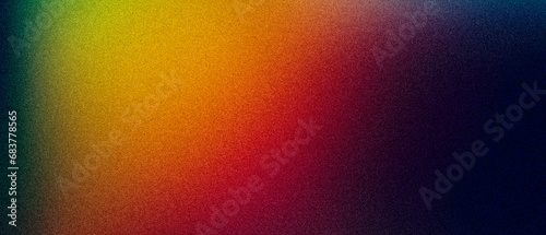 Abstract colorful grainy background imitating light leak on photographic film photo