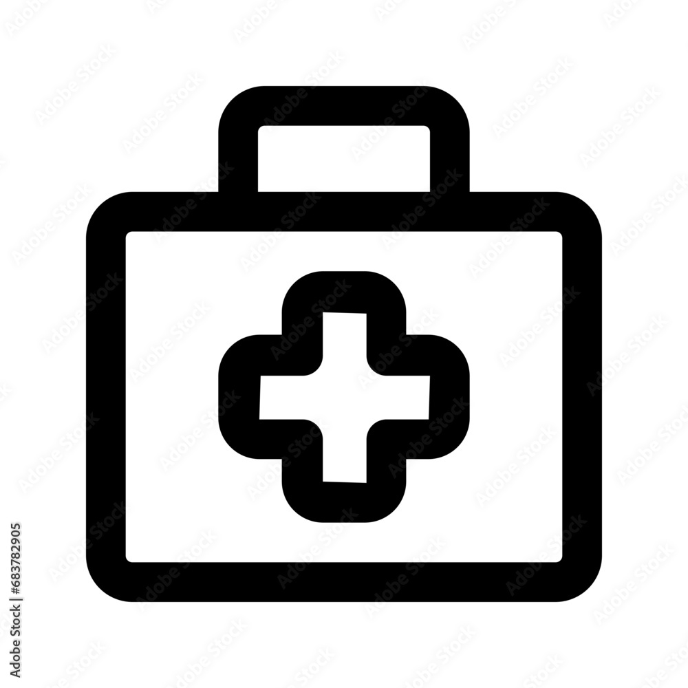 first aid kit line icon first aid kit line icon