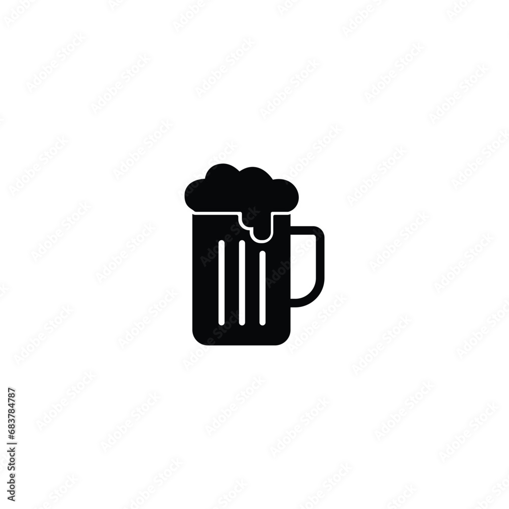 Beer icon, Beer sign vector Beer icon, Beer sign vector