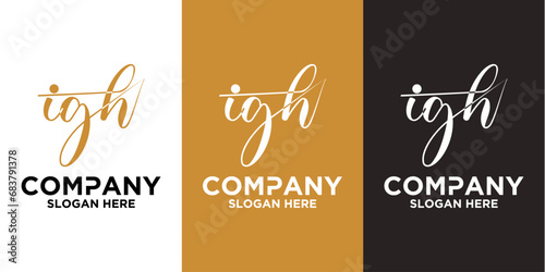 logo with letter initials I G H