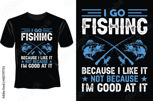 Fishing T Shirt Design Template