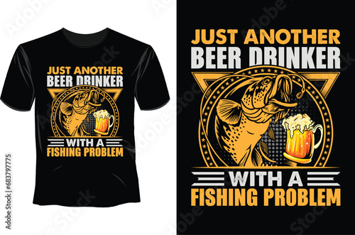 Fishing T Shirt Design Template