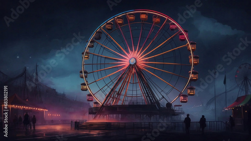 Phantom Carnival Ferris Wheel