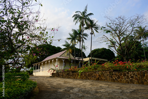 Colonial House at Rhumerie Saint Aubin Distillery in Mauritius