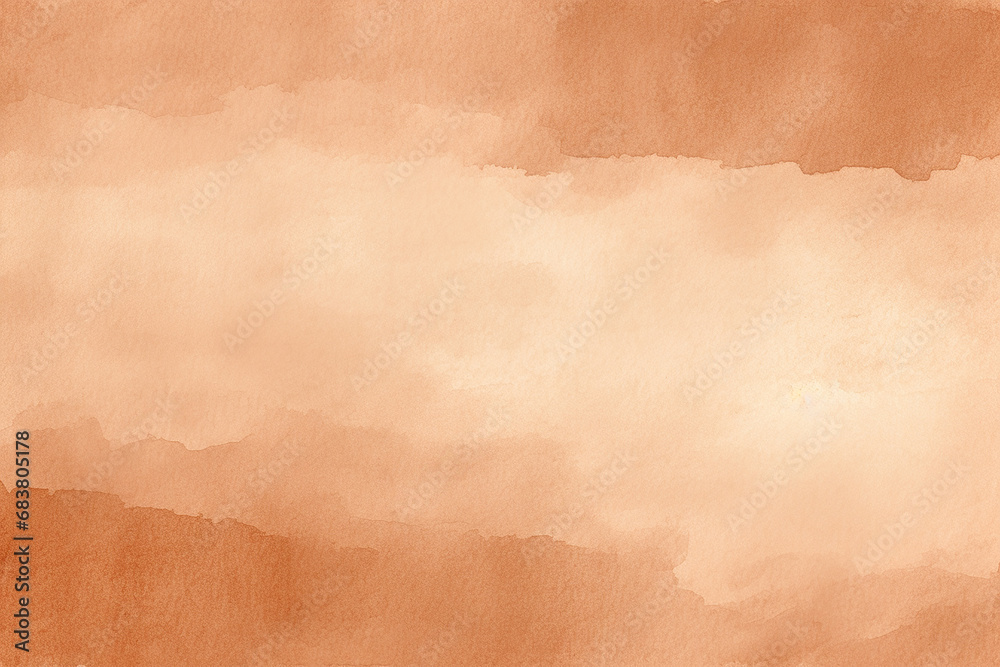 Obraz premium watercolor background_brown. -Generative AI-