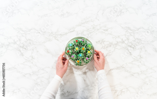 Delicious cactus cake pops for Cinco de Mayo celebration