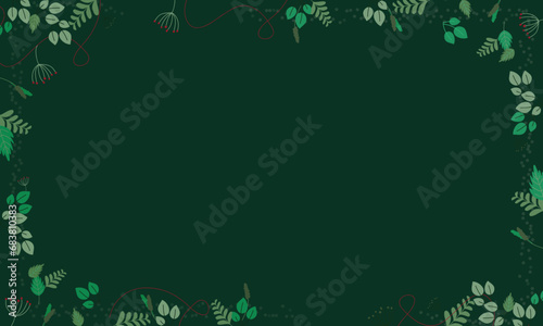 green christmas background