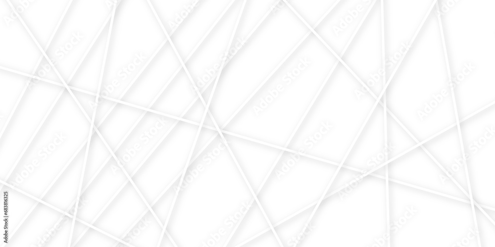 Abstract geometric lines background. Abstract white random chaotic liens with many squares and triangles shape background. Abstract geometric lines background. Abstract white random chaotic liens with many squares and triangles shape background.