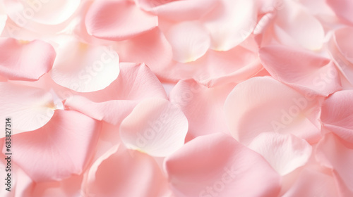 Foto A close-up minimalistic background capturing the elegance of rose petals, creating a romantic and timeless atmosphere