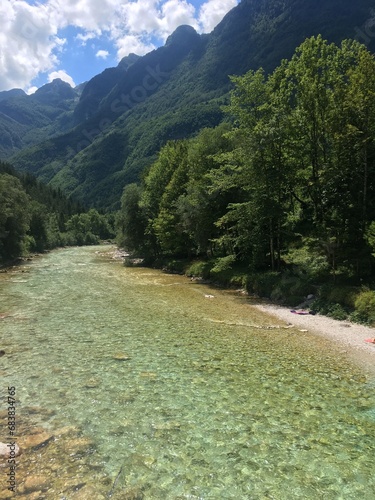 mountain river in the mountains