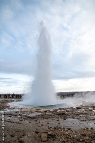 Strokkur geyser in Iceland
