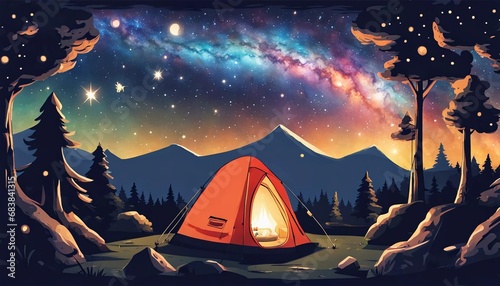 Magic Camp Galaxy © alhaitham