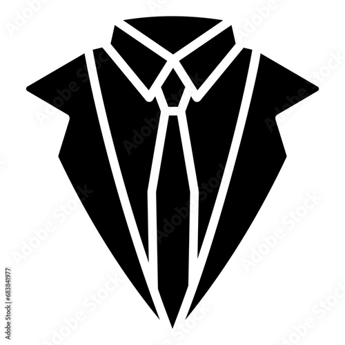 tuxedo glyph icon