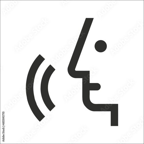 Voice command icon