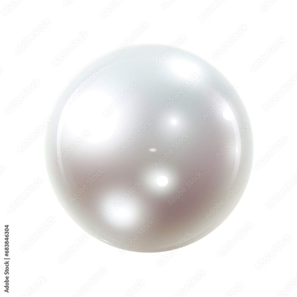 Obraz premium pearl sphere shiny natural