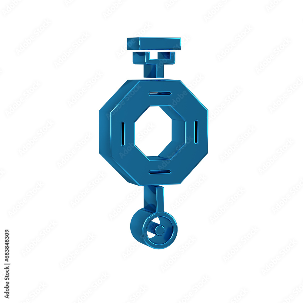 Blue Chinese paper lantern icon isolated on transparent background. Blue Chinese paper lantern icon isolated on transparent background.