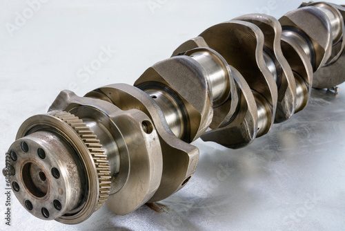 Cardan shaft. on a gray background