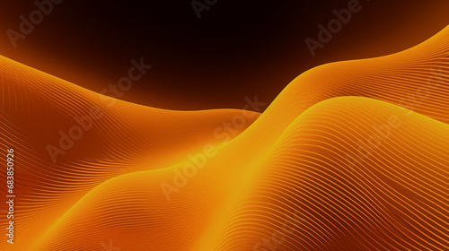 vector wavy background, 3D ripple design   Abstract motion graphic © Spear
