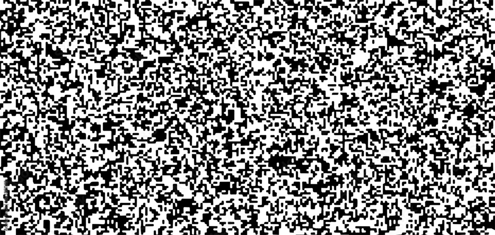 Black geometruc shapes on a white background. Absteact wallpaper.