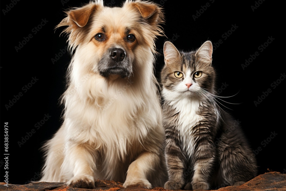 cat and dog together Animal friendship cat and dog together Animal friendship