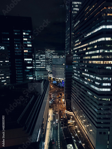 Tokyo by night photo