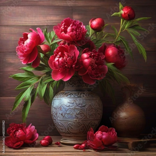 still life with roses © AteeqUr