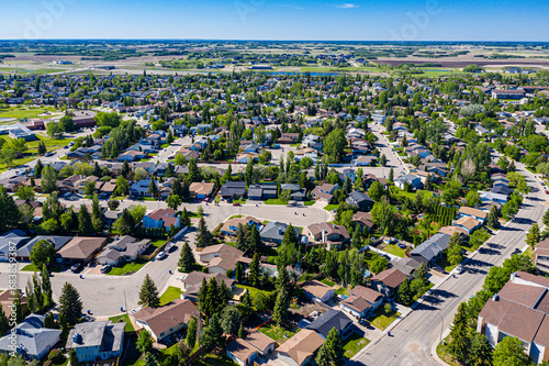 Lakeridge Saskatoon Aerial Drone View photo