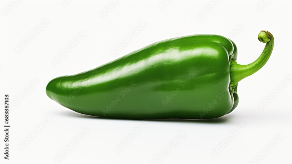 Unveiling the Vibrant Beauty of a Single Green Pepper: A Striking Study in Contrast Generative AI Unveiling the Vibrant Beauty of a Single Green Pepper: A Striking Study in Contrast Generative AI