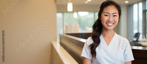 The Asian dental hygienist named Akiko has successfully established her own dental business, providing people with a happy and healthy dental experience. With her medical expertise and excellent