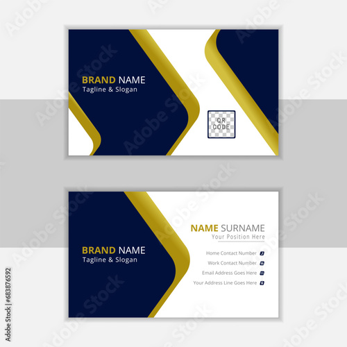 Creative and modern business card design