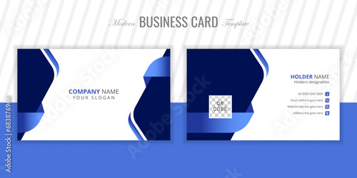 Creative business card design template