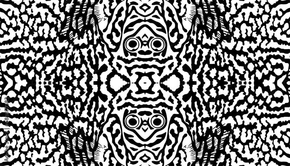 Artistic Motifs Pattern Inspired by Symphysodon or Discus Fish Skin, for decoration, ornate, background, website, wallpaper, fashion, interior, cover, animal print, or graphic design element Artistic Motifs Pattern Inspired by Symphysodon or Discus Fish Skin, for decoration, ornate, background, website, wallpaper, fashion, interior, cover, animal print, or graphic design element