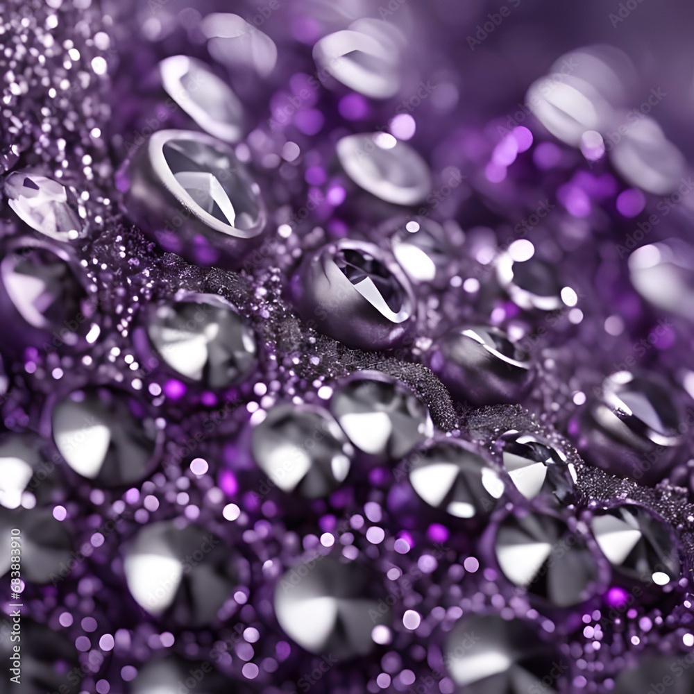 A Texture Of Purple And Silver Sequins That Are Shiny And Glamorous 306326537 (1)