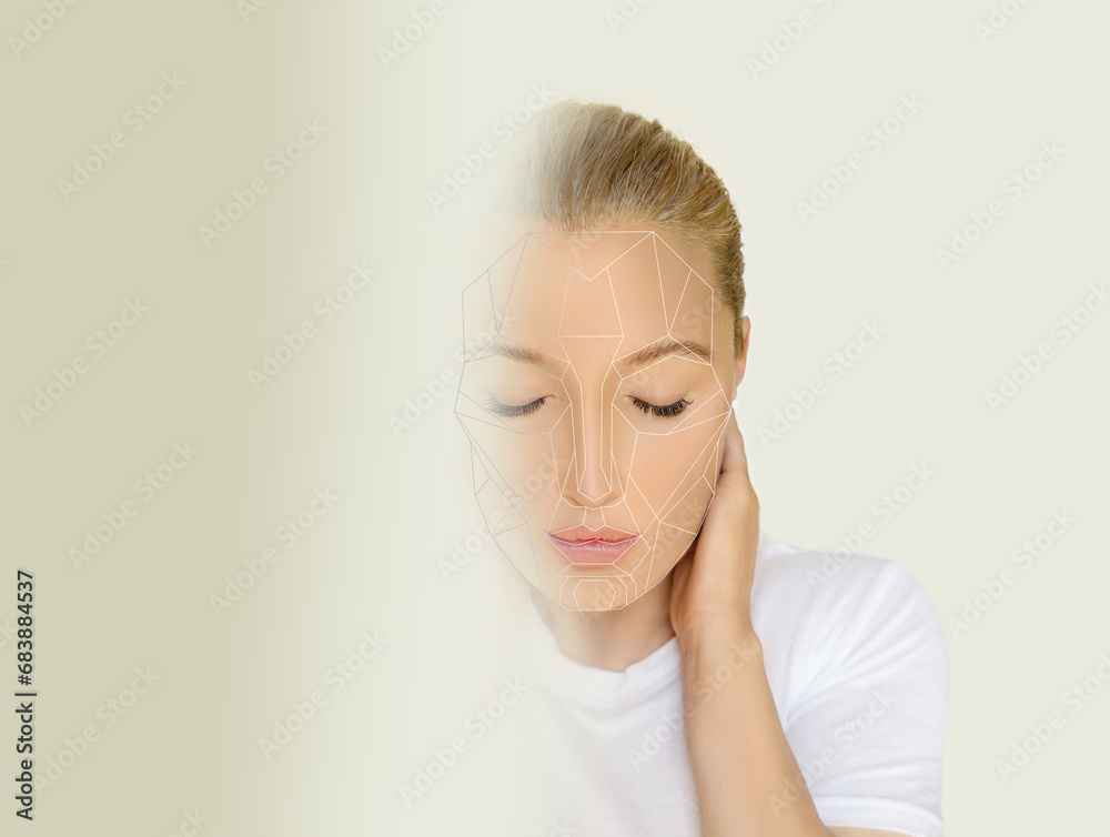 Making Beauty, modifying face to make it closer to the golden mask Making Beauty, modifying face to make it closer to the golden mask