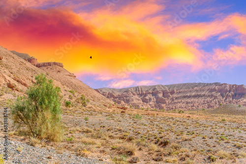 Enjoy the breathtaking beauty of the Krasnye Boguty mountain range. Witness a spectacular sunset and ignite your dreams. Be inspired by the wonders that unfold at dusk.