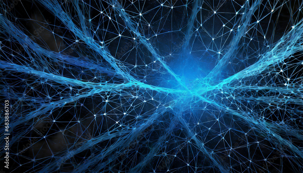 Abstract digital landscape. Futuristic technology style. Abstract digital landscape. Futuristic technology style.