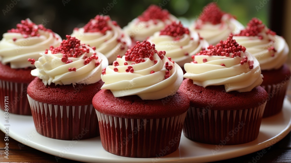 Delicious Red Velvet Cupcakes