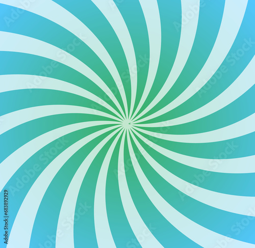 Comic swirl background. Swirl radial pattern or abstract sunburst wallpaper. Vertigo pattern. Abstract rays, illustration