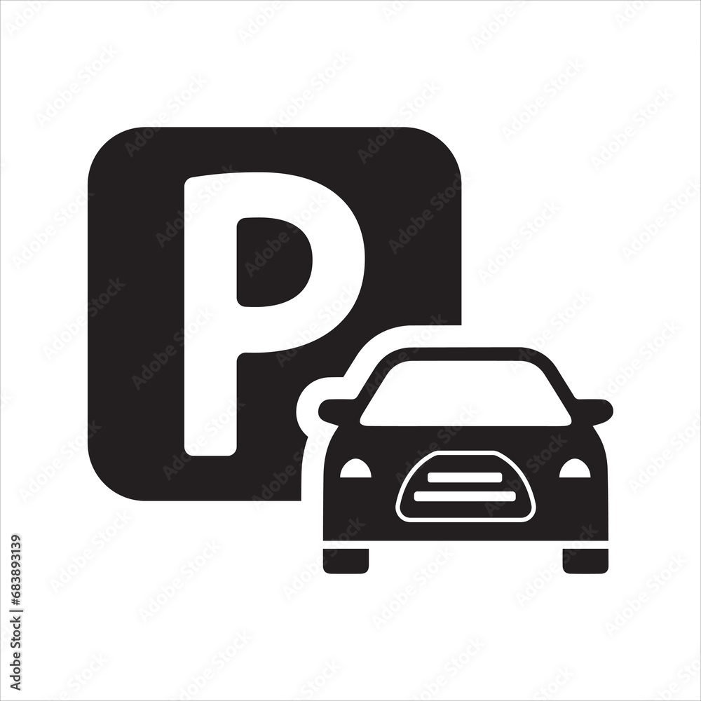 Car parking icon Car parking icon