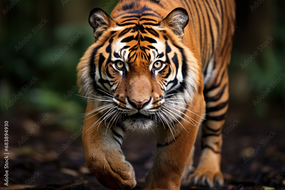 Fototapeta premium tiger in the wild