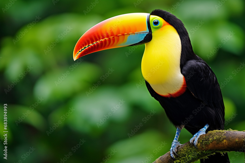 Obraz premium toucan in the jungle