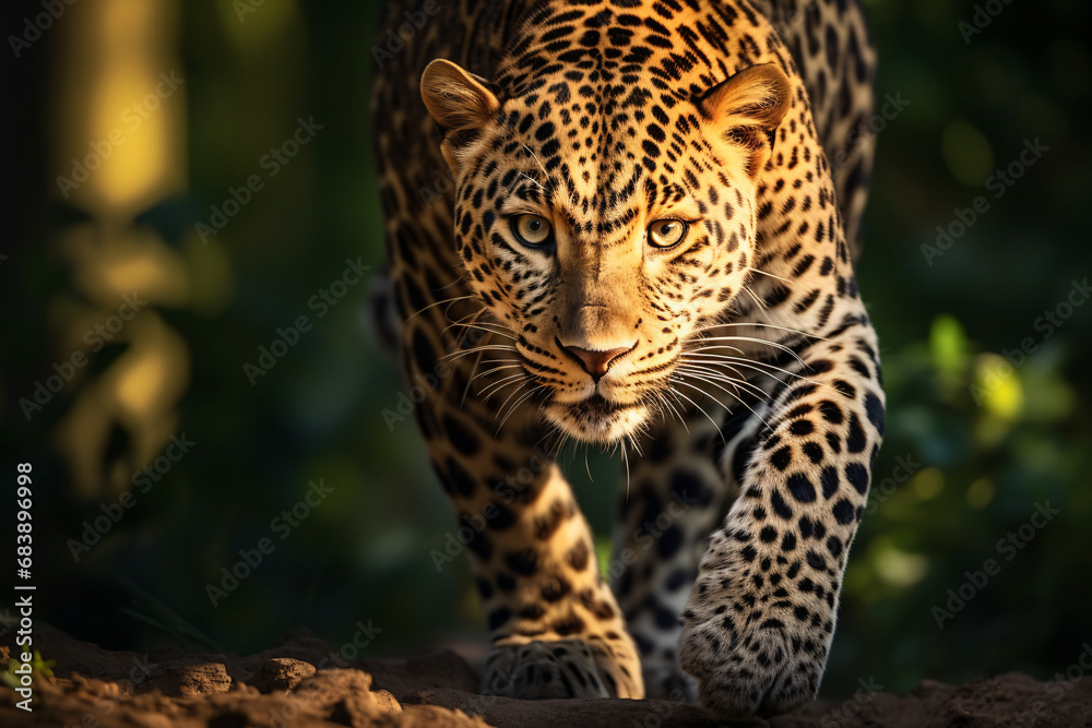 leopard close up leopard close up