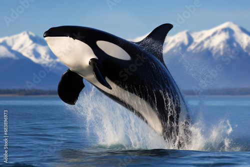 orca jumping © Daniel