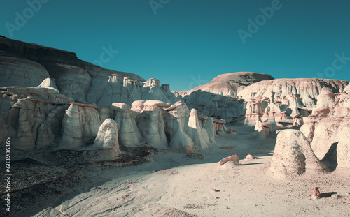 Fototapeta Naklejka Na Ścianę i Meble -  Bisti De-Na-Zin New Mexico - Four Corners